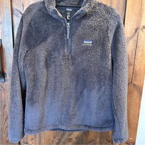 Patagonia Charcoal Fleece Half-Zip Pullover